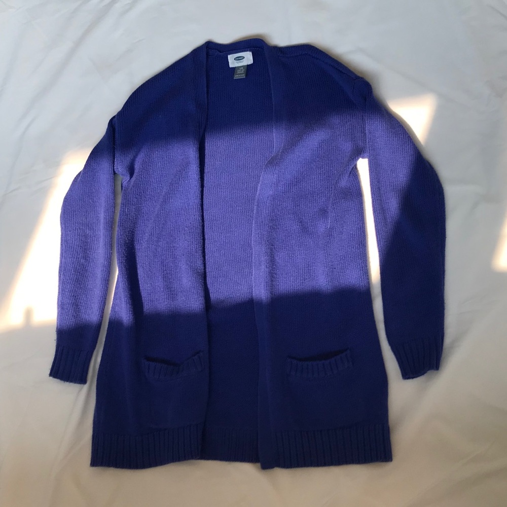 Girls Dark Blue Old Navy Cardigan